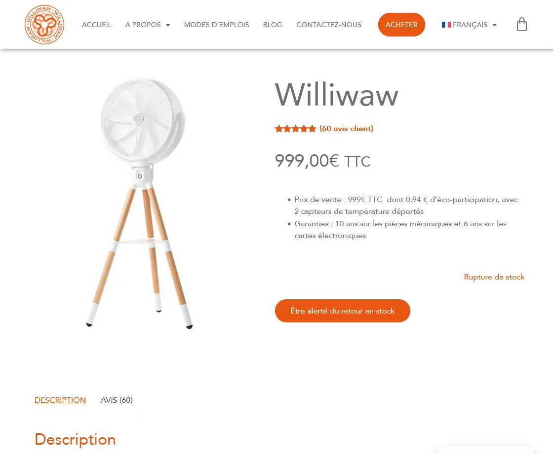 Screenshot 2026-07-29 at 11-24-06 Acheter Le Williwaw - Design silence et puissance
