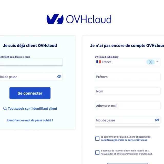 OVH-connexion